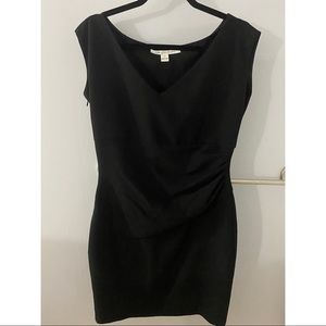 diane von furstenberg black dress, size 14